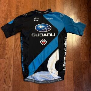 Bontrager Blue & Black Cycling Jersey. Size men’s small